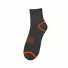Calcetines Deportivos de Media Caña Transfronterizos Temu, Calcetines de Baloncesto Transpirables y Absorbentes de Sudor para Primavera y Verano, Calcetines Casuales para Correr para Hombre, Venta al por Mayor desde Zhuji