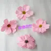 Flor artificial DIY de 7 cm color cosmos cabeza de flor artificial flor de tela de seda adornos para ropa sombrero adornos para zapatos decoración del hogar