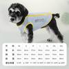 Chaleco de Verano para Perro Cremallera Simple Color de Contraste Ropa Fresca Perro Pequeño y Mediano Fresco Delgado Transpirable Ropa para Perro Mascota