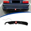 Adecuado para 98-04 Versión Deportiva Manual Serie 3 E46 Lip Trasero Estilo MP con Luces, Instalación de Reemplazo, Material PP