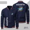Chaqueta deportiva de talla europea, estilo americano, con logotipo de coche, talla grande, informal, fina, a la moda, AliExpress Wish, para hombre.