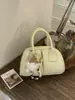 Bolso de Mano Pequeño Versátil Estilo Coreano Ins Transfronterizo para Mujer 2026 Nuevo Bolso Boston de Moda Bolso de Hombro Cruzado