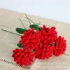 Produto Acabado: Cravos de Haste Torcida, Rosas, Girassóis, Flores Artesanais para Evento do Dia dos Namorados Qixi Venda por Atacado