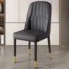 Cadeira de Jantar Casa Mesa de Jantar Cadeira Luxo Leve High-end Cadeira de Chá Cadeira de Ferro Cadeira de Maquiagem Cadeira de Lazer Banqueta com Encosto para Mahjong