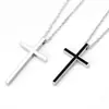 Moda de Tiktok ins estilo Harajuku personalidad callejera collar de cruz de acero de titanio accesorios de colgante versátiles mismo estilo para hombres y mujeres
