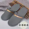 Pantuflas Gruesas Personalizadas al por Mayor para Hoteles de Lujo, Casas de Huéspedes, Salones de Belleza, Hospitalidad Doméstica Desechable, Engrosadas para Uso en Hotel