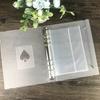 Livro de folhas soltas A5, conta de mão, substituição transparente, núcleo ins, estrela, menina, cartão, coleção, livro, conta, armazenamento, livro, página interna