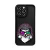 Emery para iPhone 15 ProMax Funda de Silicona Esmerilada Antideslizante Creativo Graffiti de Erizo