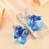 Nuevos Pendientes Florales de Verano Pendientes Exagerados Europeos y Americanos para Mujer Temperamento Elegante Joyería de Pétalos Multicapa Venta al por Mayor