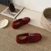 Zapatos de Salón de Corte Bajo con Doble Hebilla, Nuevos para la Primavera 2026, Versátiles, Cómodos, Casuales, Estación Europea, Piel Suave, Zapatos Mary Jane para Mujer