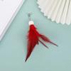 Cabeza de Repuesto para Varita Teaser para Gatos, Juguete para Gatos Cabeza de Plumas, Plumas Creativas Multicolor, Auto-Entretenimiento para Gatos, Suministro Exclusivo Transfronterizo