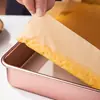 Papel para Base de Horneado Cuadrada de 28 cm, Rollo de Pastel, Molde para Hornear, Papel Especial Absorbente de Aceite, Grado Alimenticio, Horneado Casero, Horno, Desechable