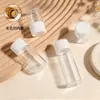 Frasco pequeno de óleo essencial marrom 1ml 2ml 3ml 5ml frasco pequeno de vidro com tampa de rosca frasco de amostra de óleo essencial