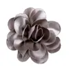 Flor de Seda Brilhante Feita à Mão Tecido Flor DIY Acessórios de Roupa Sapatos Flor Chapéu Flor Faixa de Cabelo Material
