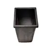 Juego de Fundas Huecas para Muebles, Fundas de Tubería de Plástico Antivibración, 30 Fundas Protectoras Cuadradas de Nylon con Agujero Cuadrado, Fundas Telescópicas, Transición de 25 mm