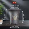 2024 Nuevo Maceta de Florero para Caballero Maceta de Cerámica Flor de Orquídea Tinta Arena Púrpura Yixing Juego de Tres Piezas Maceta de Orquídea Grande Zhao Zhu You