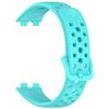 Para Huawei pulseira 10/8/9 oficial pulseira de borracha huawei band9/8 pulseira inteligente pulseira com furo redondo