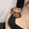 Anillo para el Cabello de Gatito Lindo Cuerda para el Cabello de Moda Cuerda Elegante para Cola de Caballo de Niña Accesorios para el Cabello de Bola Versátiles