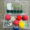 Set de Pesca de Bola Luoyang Recién Actualizado con Peso Incorporado Flotador Anillo de Cobre Bola de Espuma Carpa Carpa Crucian Espuma Luoyang