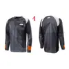 Ropa para Carreras Todoterreno Transfronterizas, Tallas Europeas y Americanas, Camiseta de Manga Larga Versátil y Elegante, que Absorbe el Sudor, Transpirable, Cómoda, Ropa de Descenso Hecha a Medida