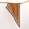 Lenço de Seda com Estampa de Carta Nova para o Início da Primavera de 2026, Lenço Triangular Multifuncional e Versátil, Best-seller Transfronteiriço, Xale Decorativo