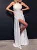 Verano Nuevo Ropa Europea y Americana para Mujer Amazon Wish Vestido Sexy de Tirantes Vestido de Noche sin Espalda Nuevo Estilo