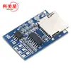 Placa decodificadora MP3 para cartão TF módulo decodificador fonte de alimentação 3.7-5V com módulo de player de memória mono híbrido de 2W