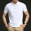 Camisa Polo Sin Costuras de Talla Grande para Hombre, Polo de Cuello Campana, Manga Corta de Negocios, Talla 8XL para Hombre, Comercio Exterior Transfronterizo, Logotipo Personalizado