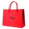 Fabricante Profesional de Bolsas de Fieltro Bolsa de Fieltro Portátil Personalizada Bolsa de Compras Bordada Bolsa Publicitaria de Fieltro de Dos Colores Personalizada