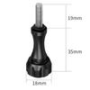 Cámara de acción GoPro11 accesorios metálicos universales tornillo de mano largo y corto tornillo adaptador de aleación de aluminio