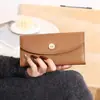 Nova Carteira Pu Long da Hopper para Mulheres, Porta-Moedas, Bolsa Clutch de Grande Capacidade, Carteira com Múltiplos Porta-Cartões Atacado