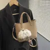Transfronterizo 2026 Primavera Nuevo Versátil Gama Alta Gran Capacidad Bolso Pequeño Hombro Axila Bolso de Mujer Bolso Cruzado Cubo