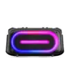 Luzes Coloridas Áudio Bluetooth Alto-falante Externo Subwoofer de Mesa Alto Volume Mini Bluetooth Pequeno Áudio Presente Fabricante