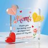 Novos Produtos Transfronteiriços Venda Quente Presentes para Família e Amigos Presentes de Dia das Mães Enfeites Artesanais de Acrílico para Mesa