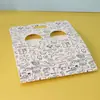 Portavasos Desechable Portátil Personalizado para Llevar, Estilo Minimalista para Vasos de Papel de Té de Leche y Café, Bandeja de Papel para una o Dos Tazas