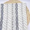 Tejido de Algodón de Gasa Crepé de Doble Capa con Estampado Floral para Ropa de Bebé, Pijamas, Mantas y Textiles Suaves para el Hogar