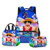 Juego 3D nuevo ROBLOX blox fruits mochila escolar lonchera estuche para lápices juego de tres piezas