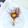 Mini Feriado Literário Estilo Floresta Enfeites de Flores Naturais Decoração de Presente Flores Eternas Buquê de Flores Secas Pacote de Materiais Lembrança