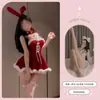 Disfraz Navideño Xishi Linda Conejita Cosplay Traje de Noche para Discoteca Dulce Vestido Traje para Mujeres