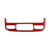 Adecuado para Chevrolet Colorado/Chevrolet CANYON fibra de carbono control central botón de doble flash accesorios para coche