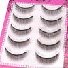 Novato Tres Colores Princesa Universitaria Pestañas Postizas Extensión Extremo de Ojo Natural Cruzado Segmentado Tallo Transparente Grupo Individual Mami