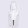 Peluca Pelo Largo Liso Cosplay Universal Raya Media Pelo Largo Liso de Colores Tocado 100cm Anime Hombres y Mujeres Cos