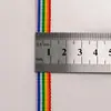 Cinta Arcoíris Multicolor en Stock, Cinta Tejida, Canteardor de Borde de Seda, Cinta para Medallas, Cinta para Lazos, Accesorios para Ropa