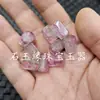 Cuarzo Turmalina Piedra Caliza Jade Cuentas Hexagonales Jade Cuentas Sueltas Multifacéticas Passepartout Accesorios para Joyería DIY Cuentas Hechas a Mano