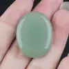 Piedra Natural Cristal Pieza Ovalada 28mm Piedra de Energía Salud Artesanía Joyería Adornos Venta al por Mayor Regalos de Navidad