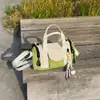 Bolso Pequeño de Nylon Colorblock de Verano para Mujer 2026 Estilo Nuevo Esenciales de Trabajo Bolso Tote Pequeño Bolso Cruzado Bolso para Teléfono