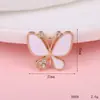 Borboleta Criativa Óleo Gotejante Borboleta DIY Capa de Celular Materiais Acessórios de Strass Feito à Mão Materiais com Diamante Embutido Atacado