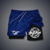 Comercio electrónico transfronterizo de Amazon pantalones cortos de verano caluroso dragon ball impresión digital 3D para hombre y mujer pantalones de playa dobles