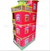 Venta Directa del Fabricante de Suministros Funerarios Casa de Papel de Tres Pisos y Medio Casa de Espíritu de Papel para Funerales y Entierros Casa de Espíritu de Papel No de Bambú