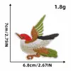 Patches Bordados de Animais da Floresta para Costurar ou Colar com Ferro, Patches Sem Costura, Patches de Bordado, Apliques para Roupas, Acessórios de Bordado DIY